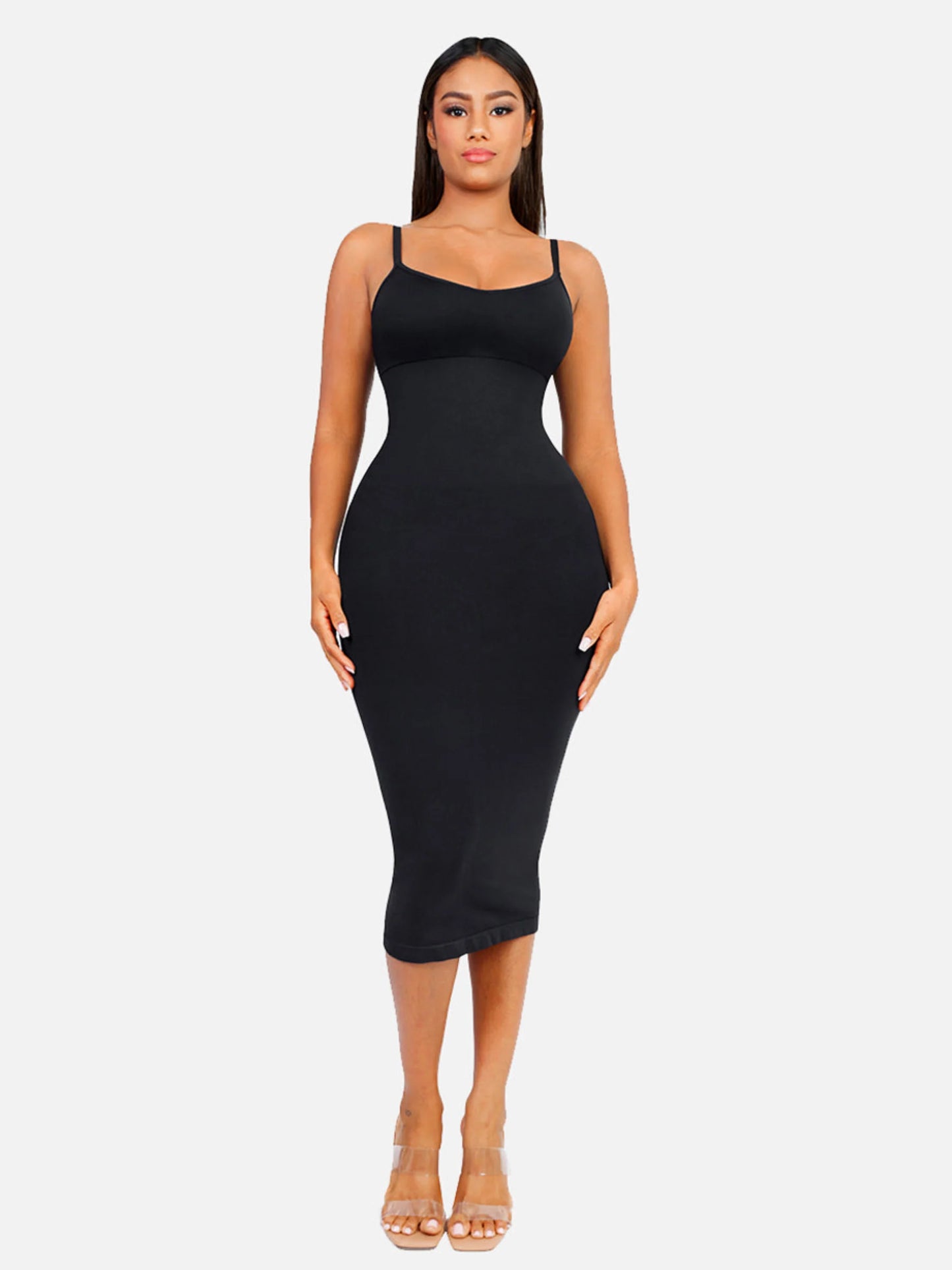 Feelingirl Seamless Midi Body Shaper Dress [BOGO]